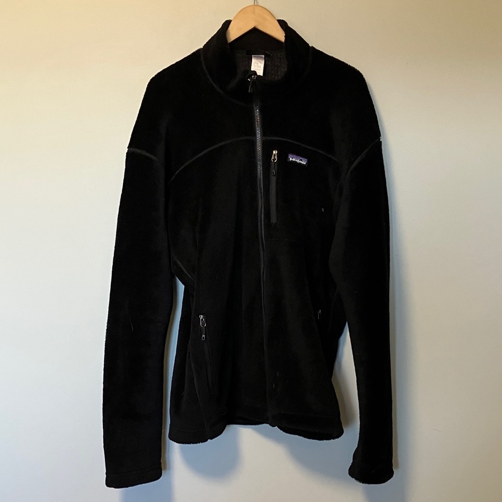 Patagonia Black Full-Zip Fleece Jacket